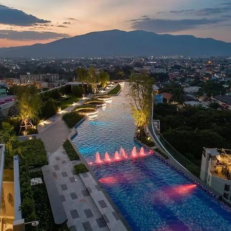 Astra Sky River High Floor,3 Bedrooms 97㎡ 山景房带浴缸 Chiang Mai Exteriör bild