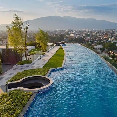 Astra Sky River High Floor,3 Bedrooms 97㎡ 山景房带浴缸 Chiang Mai Exteriör bild