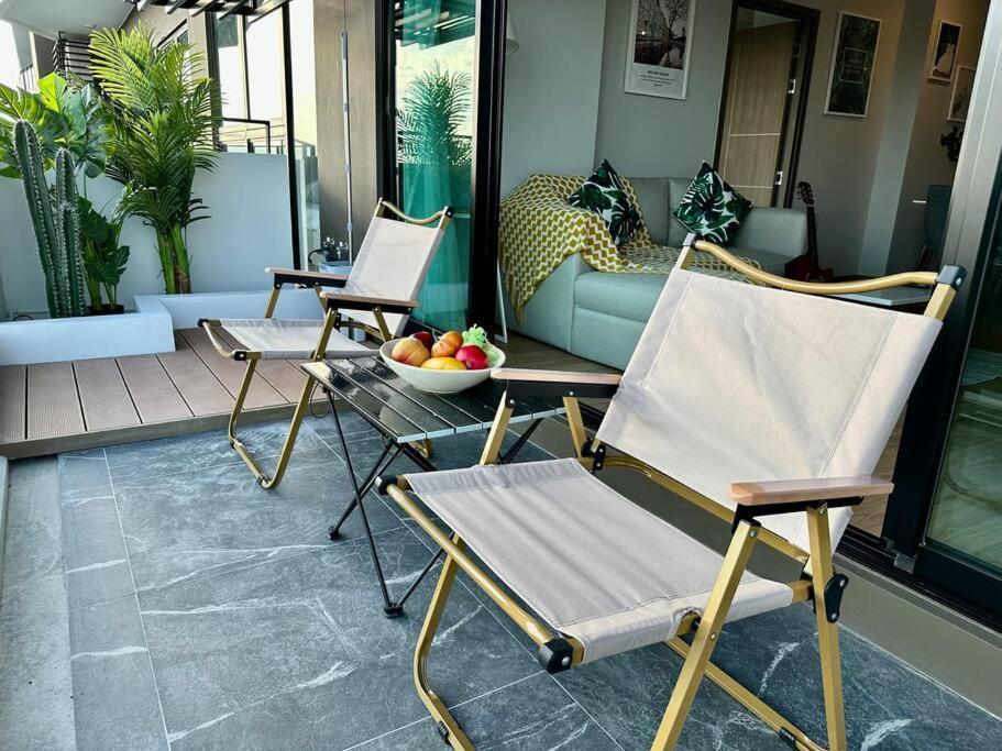 Astra Sky River High Floor,3 Bedrooms 97㎡ 山景房带浴缸 Chiang Mai Exteriör bild