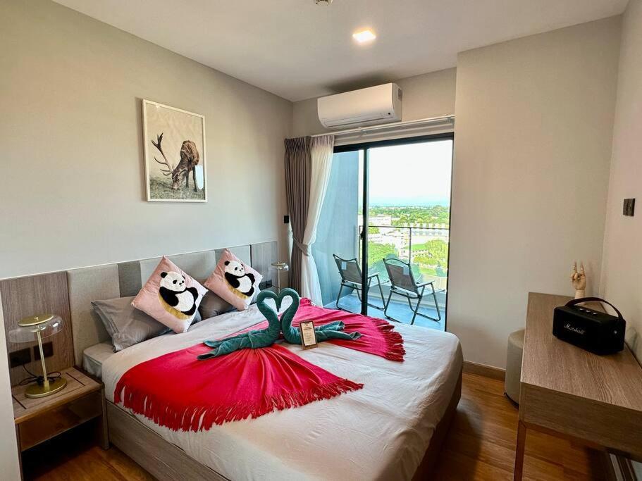 Astra Sky River High Floor,3 Bedrooms 97㎡ 山景房带浴缸 Chiang Mai Exteriör bild
